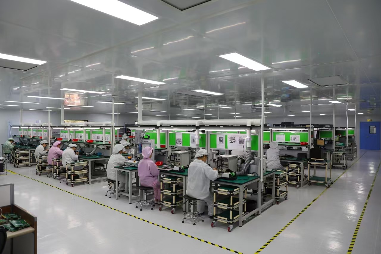 Wuhan The One Micro Technology Co., Ltd. ligne de production en usine