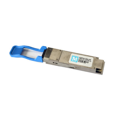 QSFP28-100G-LR4 DDM Module optique compatible 1310 nm pour la transmission rapide de données sur une distance de 10 km