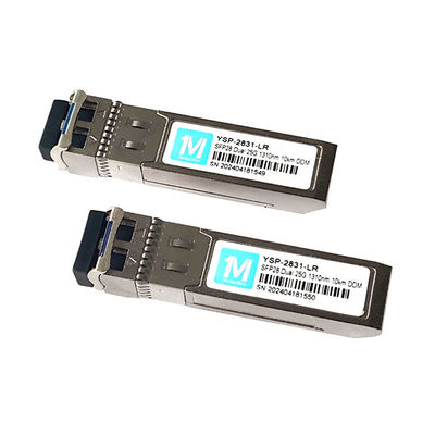 25G SFP28 Duplex 10km 1310nm LC DDM SMF 25GB Module optique en mode unique Module SFP28 pour une connexion réseau longue distance