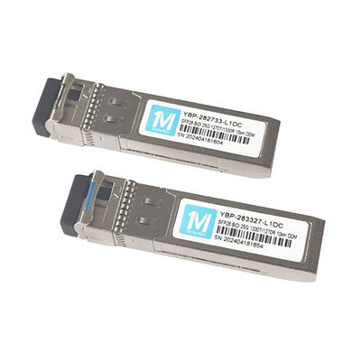 Transcepteur SFP BIDI 25G pour le réseau GSM 3 portée de 10 km longueur d'onde 1270nm/1330nm Connecteur LC Module optique en fibre WDM