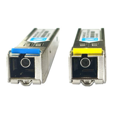 Réseau SDK 155M BIDI 40km 1310nm/1550nm SC Connecteur DDM WDM Module optique simplex Transcepteur SFP Module