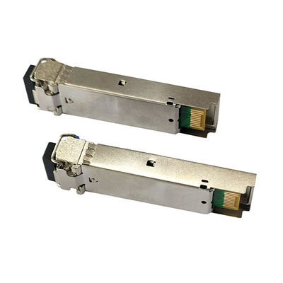 3.3V 1.25G BIDI 100km 1490nm/1550nm Connecteur LC DDM WDM Module optique simplex Transcepteur module SFP