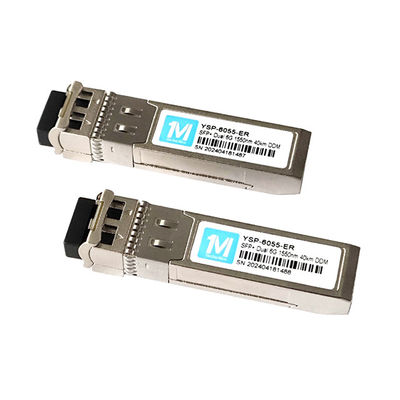 Module optique SFP 6G activé par DDMI pour la transmission de données à longue distance jusqu'à 40 km