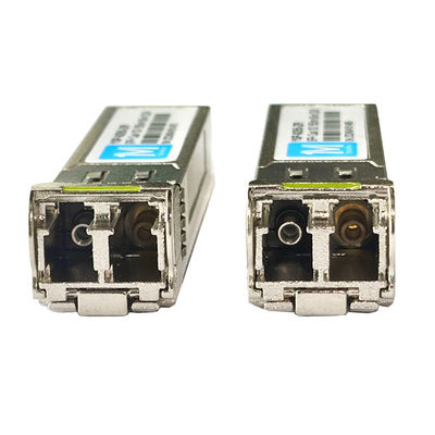 10G SFP Duplex LC 80km 1550nm LC DDM SMF 10GB Module optique en mode unique Module SFP SFP 10G ZR Longueur d'onde 1550nm