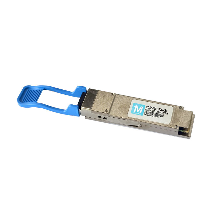 Transcepteurs à fibres optiques QSFP28-100G-IR4 DDM Module de récepteur à fibres QSFP28 compatible